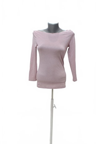 Damen -T-ShirtTezenisohne Aufdruck,farberute,größeS