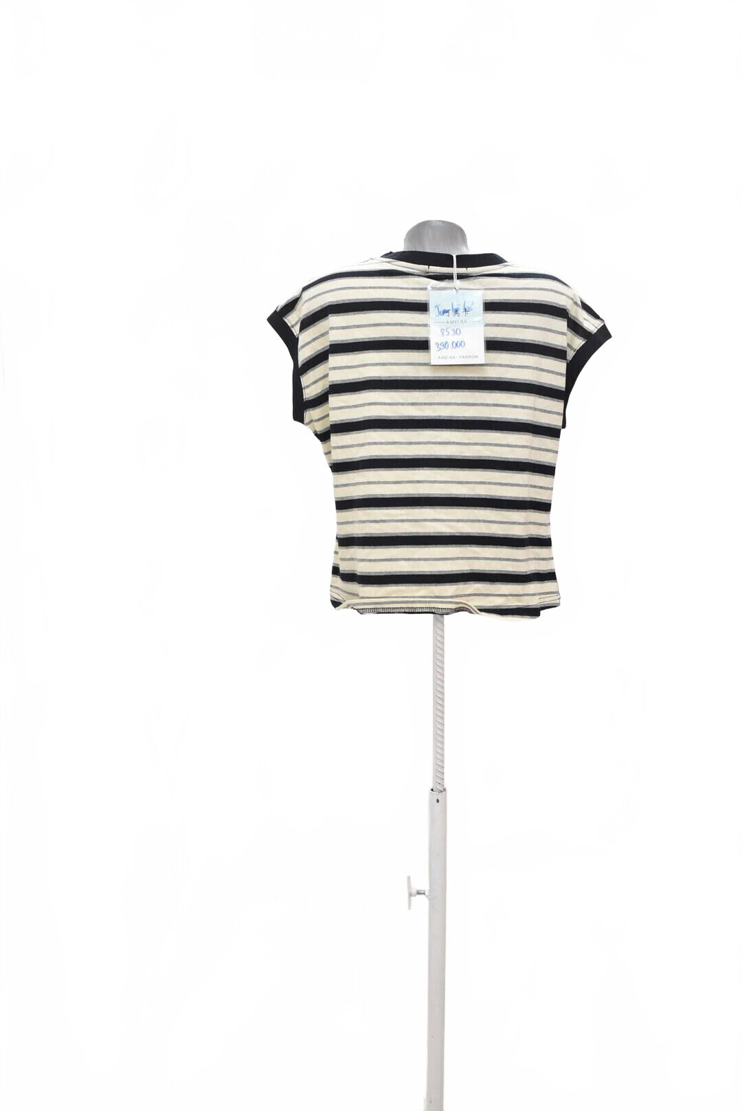 Damen -T-ShirtGenesisohne Aufdruck,farbegestreift,größeL
