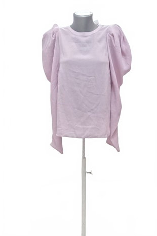 Damen -T-ShirtH&Mohne Aufdruck,farbeviolett,größeM