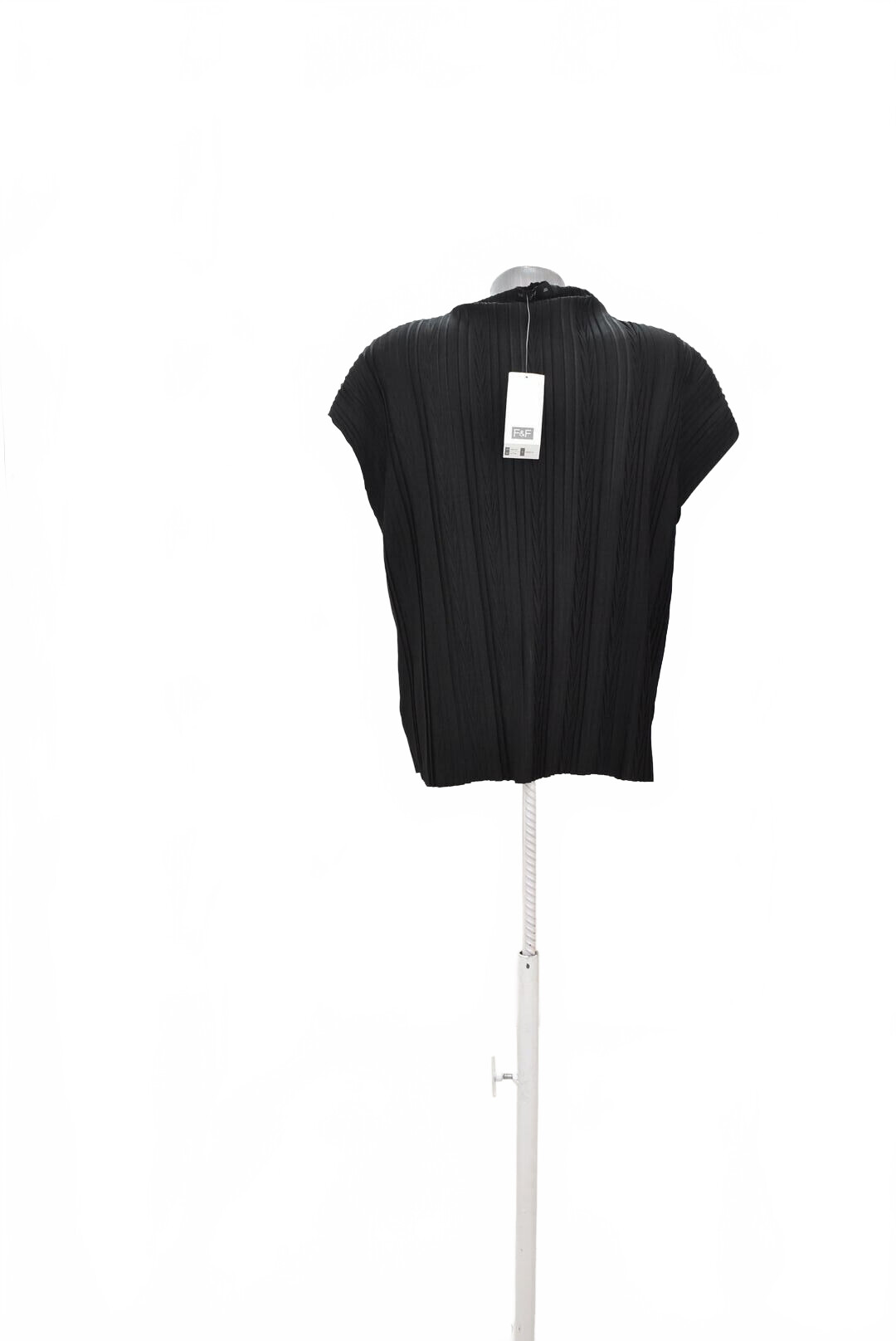 Damen -T-ShirtF&Fohne Aufdruck,farbeschwarz,größe46