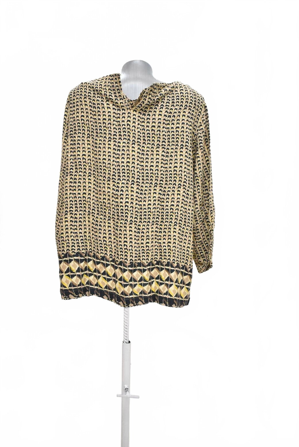 Damen -T-ShirtC&Aohne Aufdruck,farbegemustert,größe48