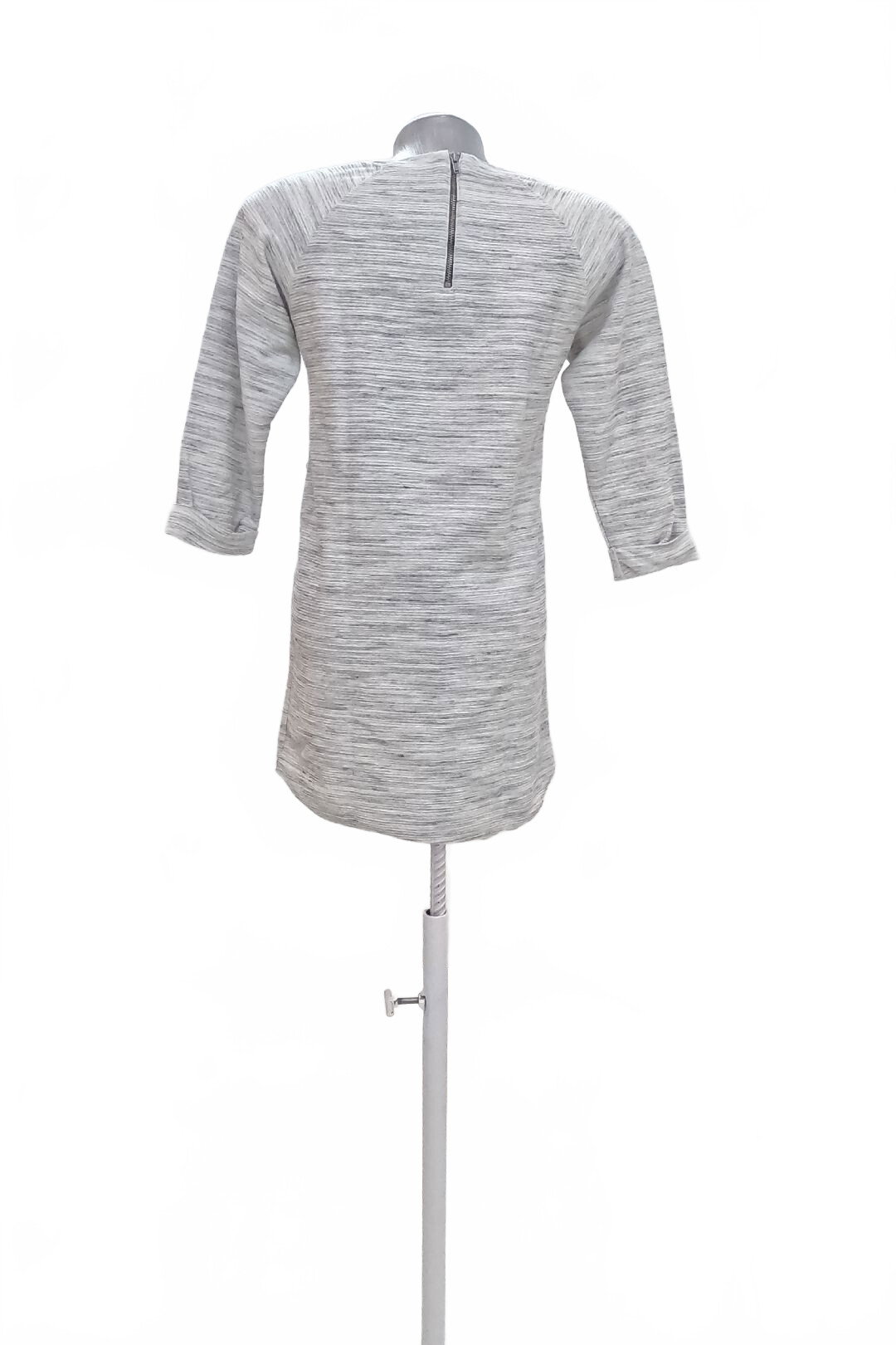 Damen -T-ShirtTopshopohne Aufdruck,farbegrau,größeXS