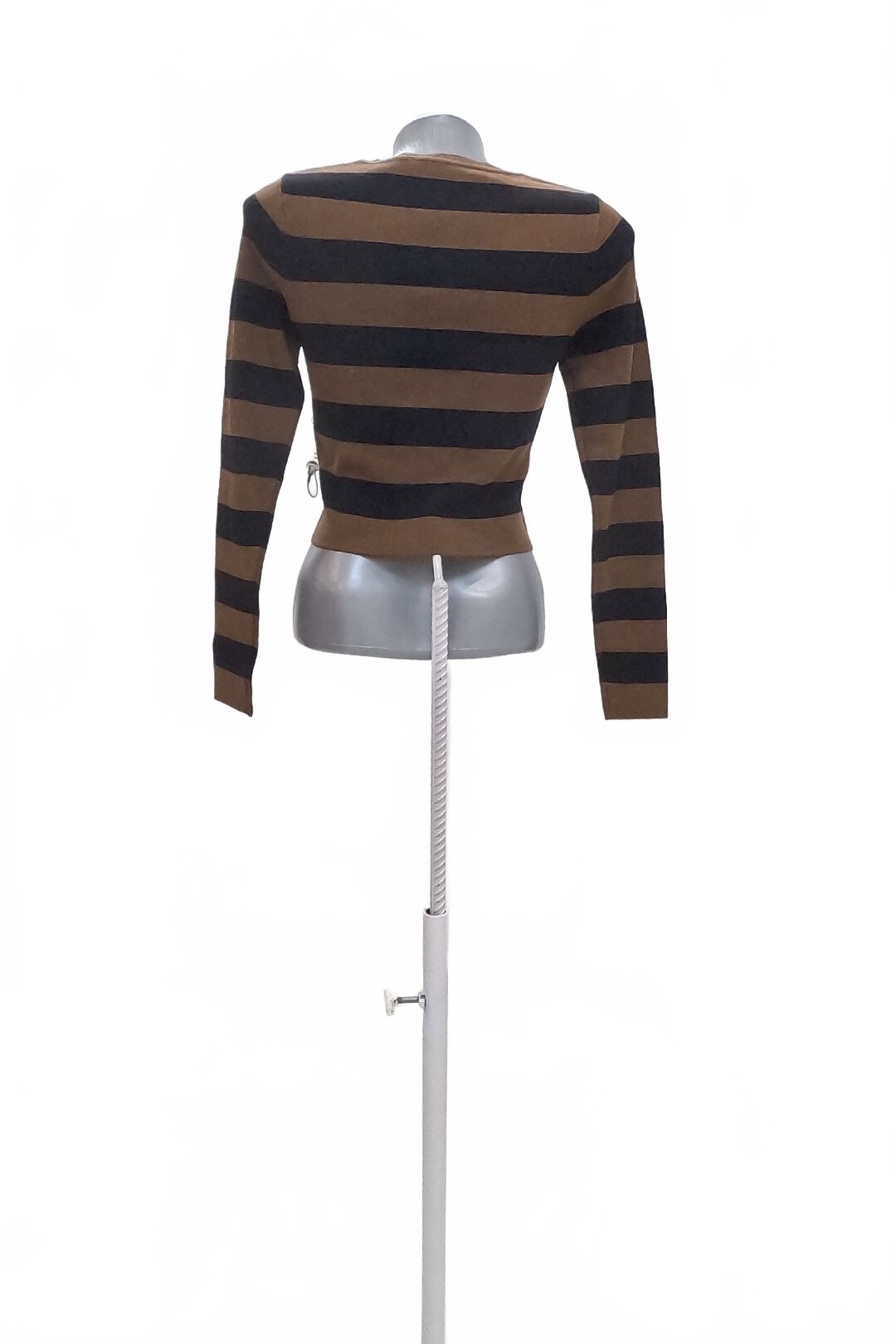 Damen -T-ShirtZaraohne Aufdruck,farbegestreift,größeL
