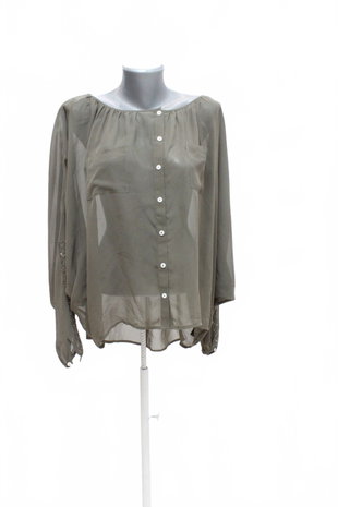Damen bluse : Brand,Farbekhaki,größe: size