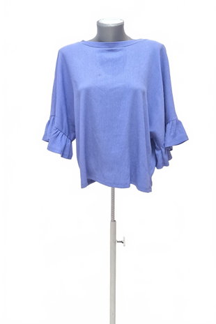Damen -T-ShirtGeorgeohne Aufdruck,farbeblau,größe42