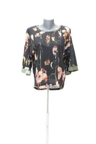 Damen -T-ShirtZaraohne Aufdruck,farbegemustert,größeS