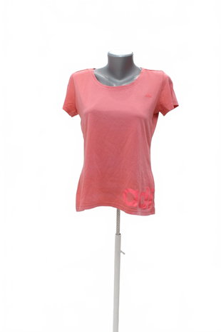 Damen -T-ShirtAdidasohne Aufdruck,farberute,größeM