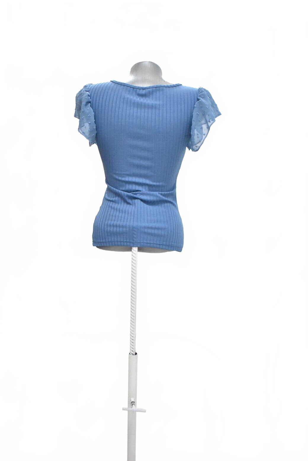 Damen -T-ShirtSheinohne Aufdruck,farbeblau,größe36