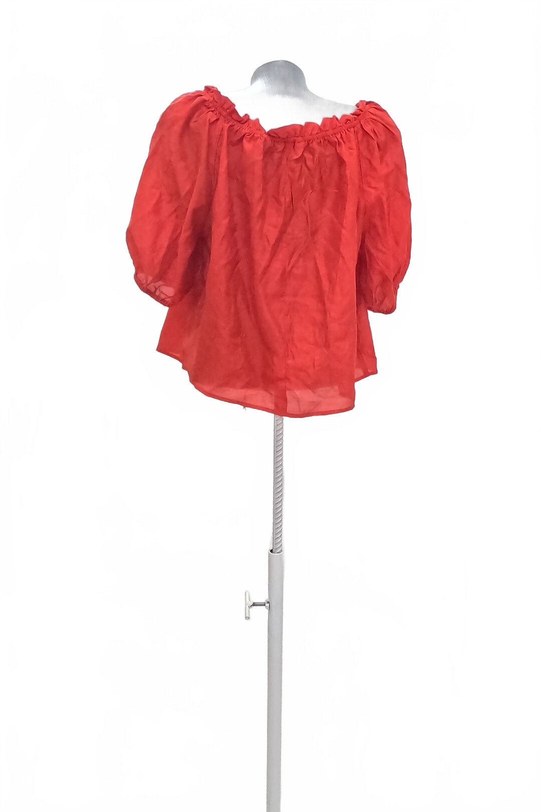 Damen -T-ShirtH&Mohne Aufdruck,farberot,größeXS