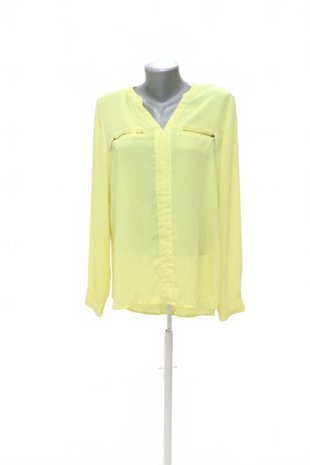 Damen -T-ShirtAtmosphereohne Aufdruck,farbegelb,größe44