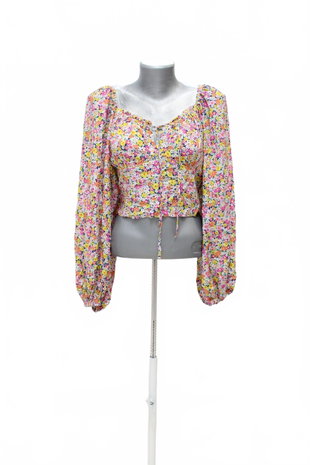 Damen bluse : Brand,Farbegeblümt,größe: size