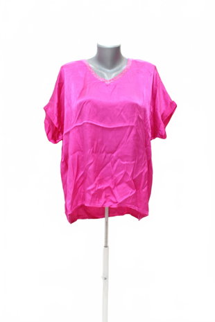 Damen -T-ShirtNew Collectionohne Aufdruck,farberute,größeS