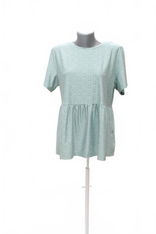 Damen -T-ShirtEsmaraohne Aufdruck,farbegrün,größe40