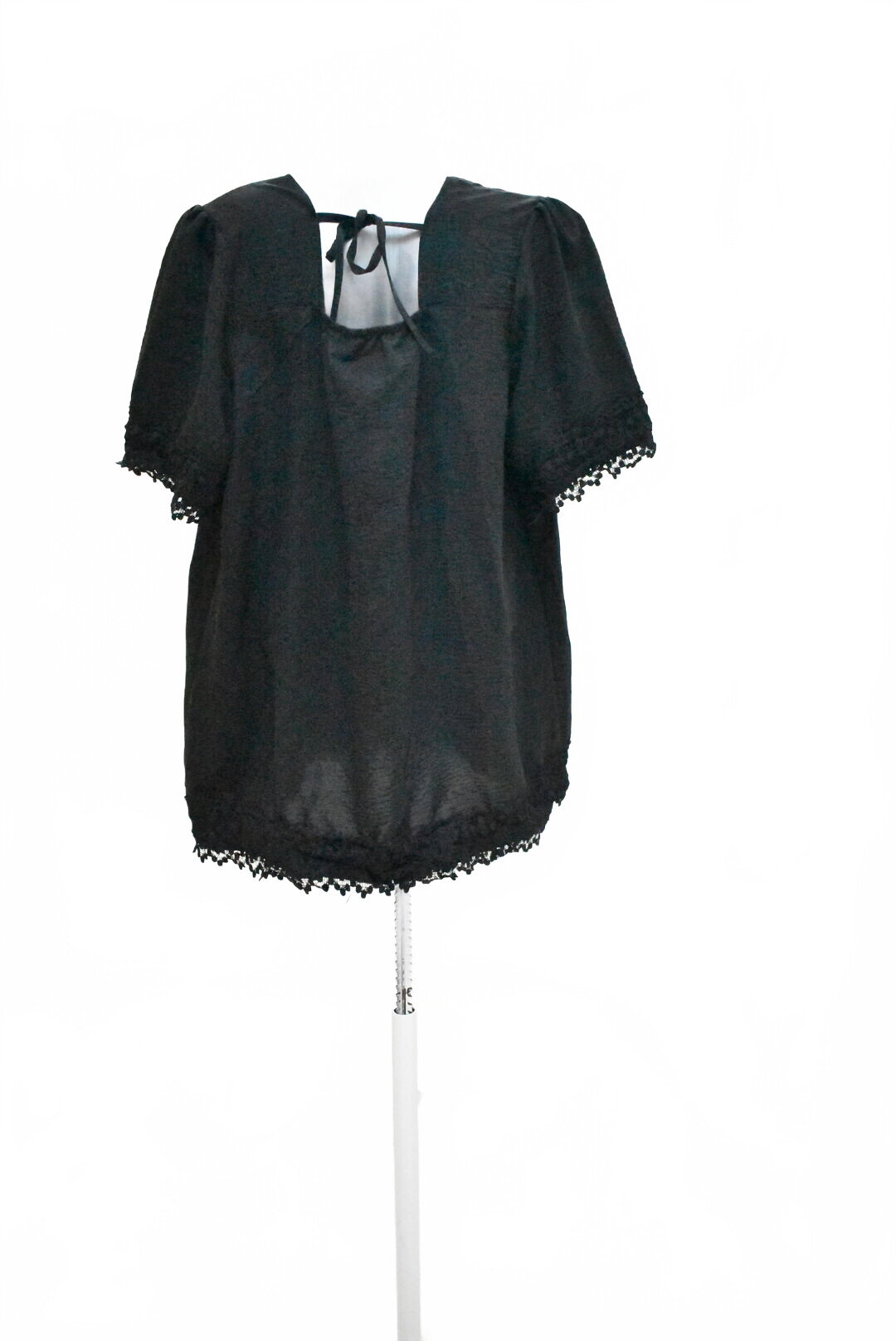 Damen -T-ShirtGenesisohne Aufdruck,farbeschwarz,größe2XL