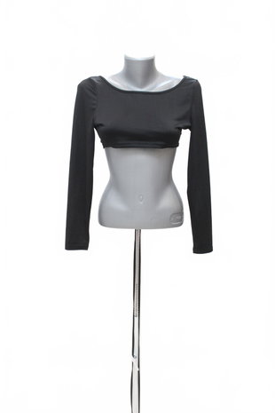Damen -T-ShirtSheinohne Aufdruck,farbeschwarz,größe38
