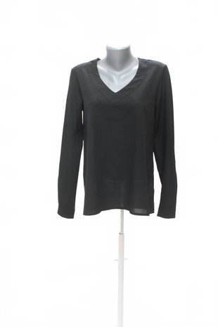 Damen -T-ShirtJaninaohne Aufdruck,farbeschwarz,größe36