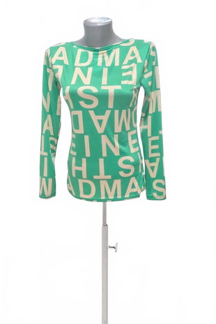 Damen -T-ShirtGenesisohne Aufdruck,farbegemustert,größeM