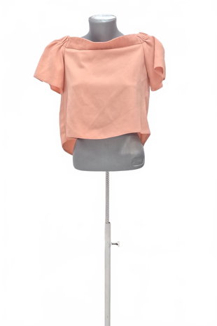 Damen -T-ShirtTopshopohne Aufdruck,farbeorange,größe34