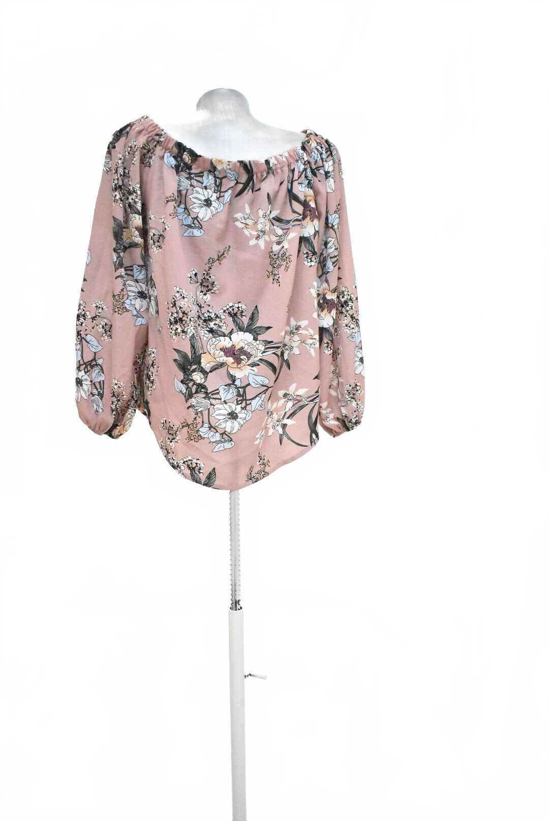 Damen -T-ShirtSheinohne Aufdruck,farbegeblümt,größeM