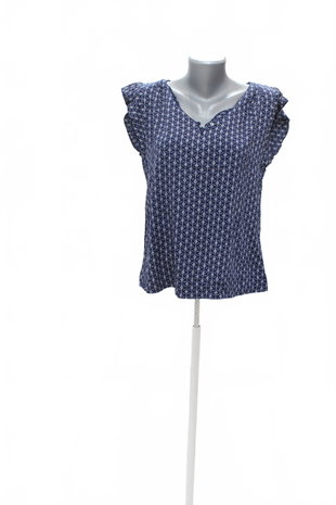 Damen -T-ShirtGenesisohne Aufdruck,farbegemustert,größeM