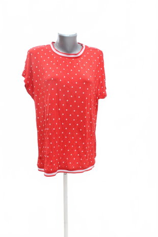 Damen -T-ShirtTchiboohne Aufdruck,farbegemustert,größe40