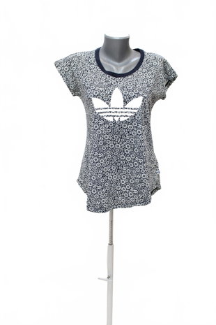 Damen -T-ShirtAdidasmit Aufdruck,farbegeblümt,größe38