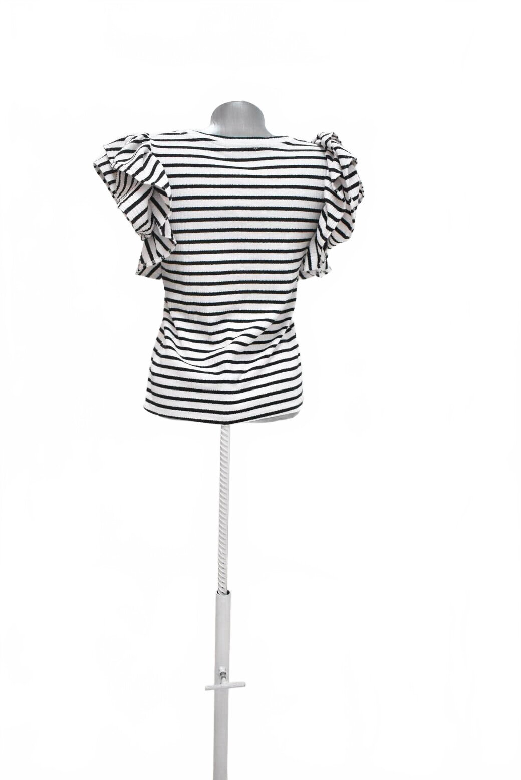 Damen -T-ShirtZaraohne Aufdruck,farbegestreift,größeM