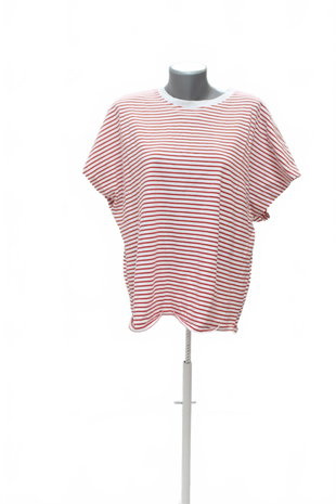 Damen -T-ShirtZaraohne Aufdruck,farbegestreift,größeL