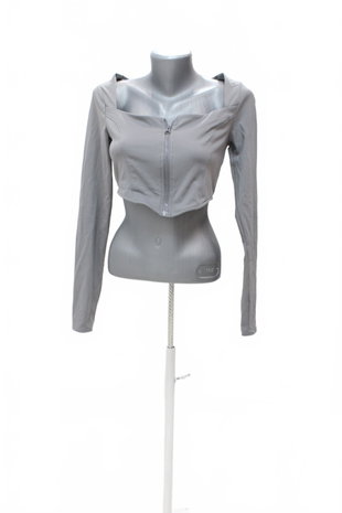 Damen -T-ShirtGenesisohne Aufdruck,farbegrau,größeM