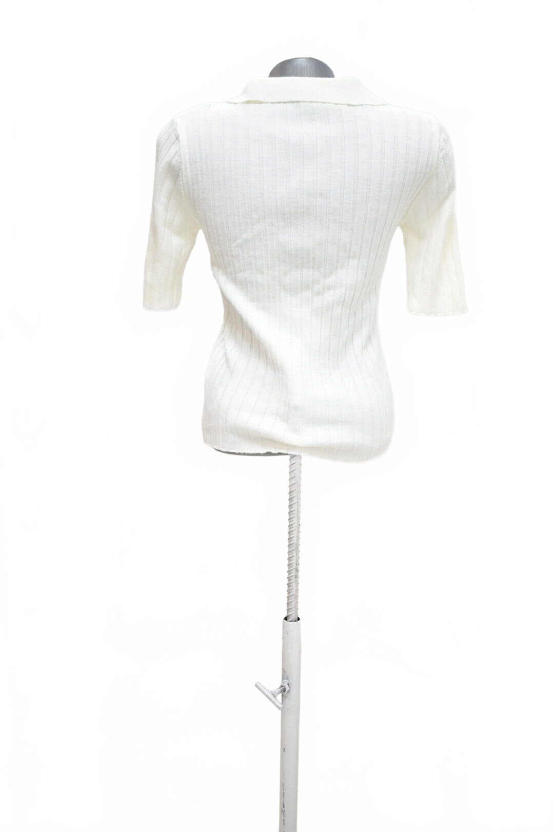 Damen -T-ShirtTrendyolohne Aufdruck,farbeweiss,größeS