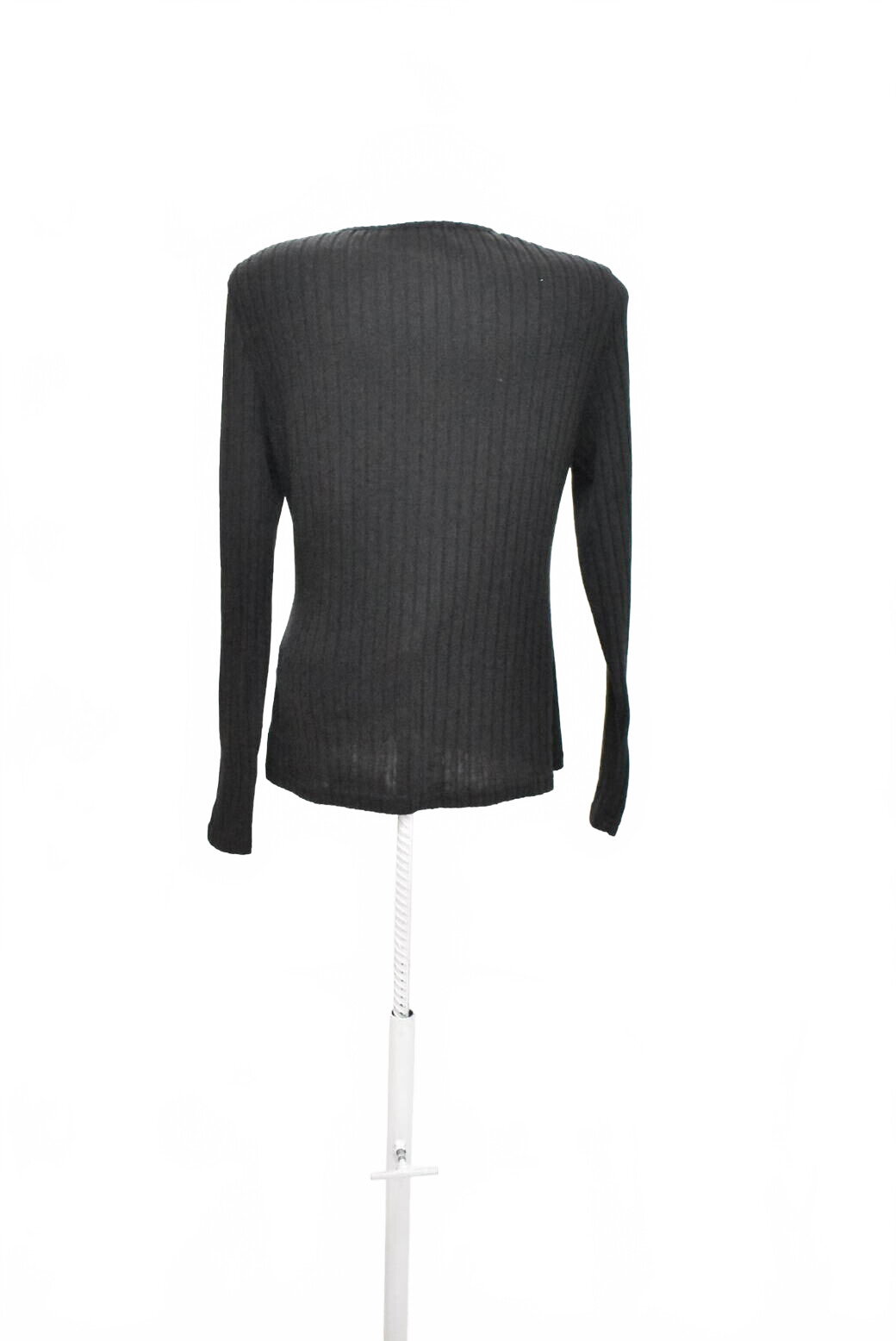 Damen -T-ShirtSheinohne Aufdruck,farbeschwarz,größe44
