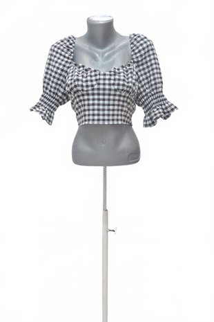 Damen -T-ShirtH&Mohne Aufdruck,farbegemustert,größe36