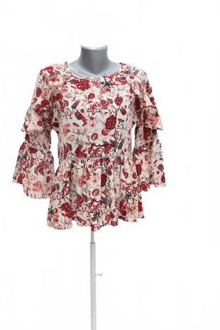 Damen bluse : Brand,Farbegeblümt,größe: size