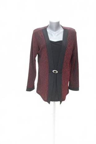 Damen -T-ShirtGenesisohne Aufdruck,farberot,größe48