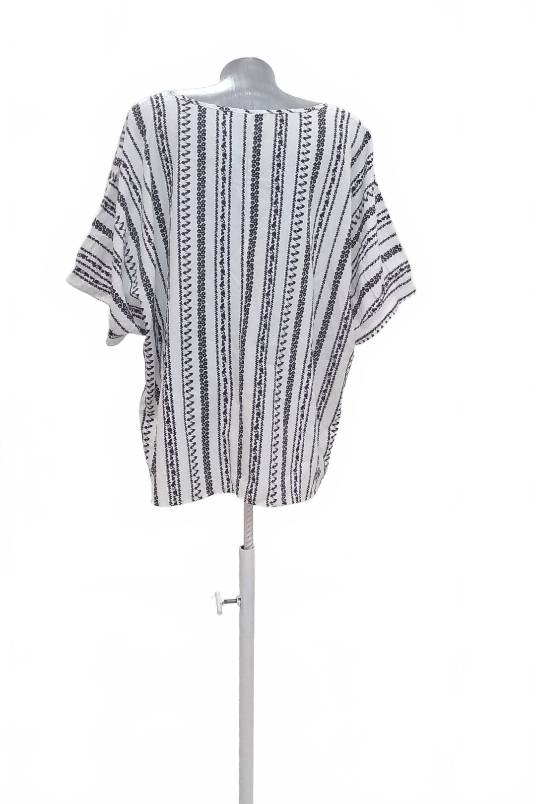 Damen -T-ShirtSheinohne Aufdruck,farbegemustert,größe2XL