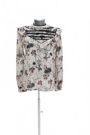 Damen bluse : Brand,Farbegeblümt,größe: size