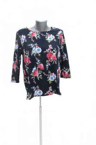 Damen -T-ShirtJaninaohne Aufdruck,farbegeblümt,größe40