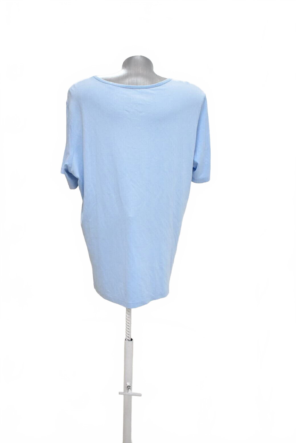 Damen -T-ShirtCandaohne Aufdruck,farbeblau,größeL