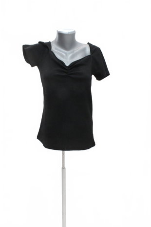 Damen -T-ShirtOrsayohne Aufdruck,farbeschwarz,größeM