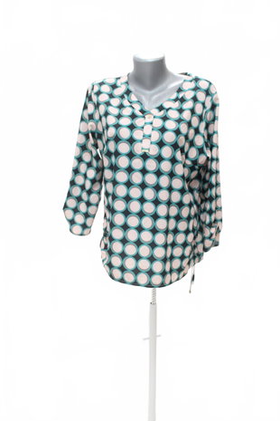 Damen -T-ShirtGenesisohne Aufdruck,farbegemustert,größe42