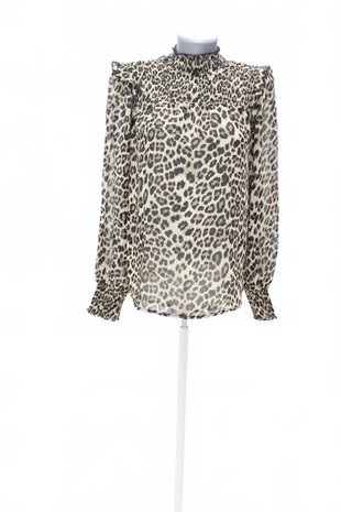 Damen bluse : Brand,Farbeanimal-print,größe: size