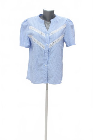 Damen -T-ShirtGenesisohne Aufdruck,farbegestreift,größeM