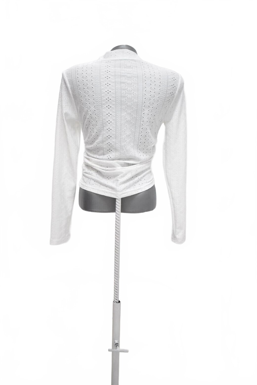 Damen -T-ShirtSheinohne Aufdruck,farbeweiss,größe38