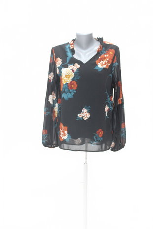 Damen -T-ShirtGenesisohne Aufdruck,farbegeblümt,größeM