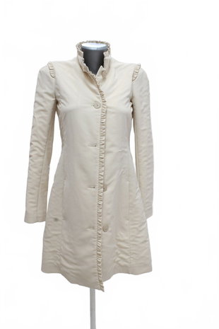 Damenmantel von Patrizia Pepe, Farbe beige, Größe 40