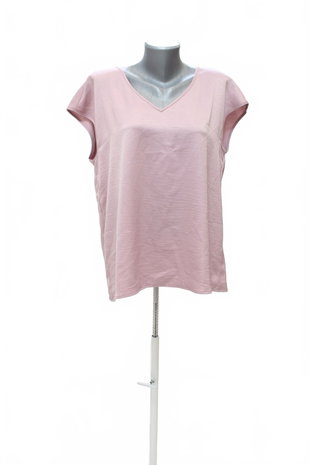 Damen -T-ShirtZootohne Aufdruck,farberute,größeXL