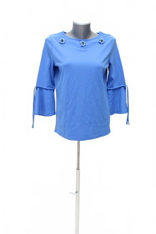Damen -T-ShirtOrsayohne Aufdruck,farbeblau,größeM