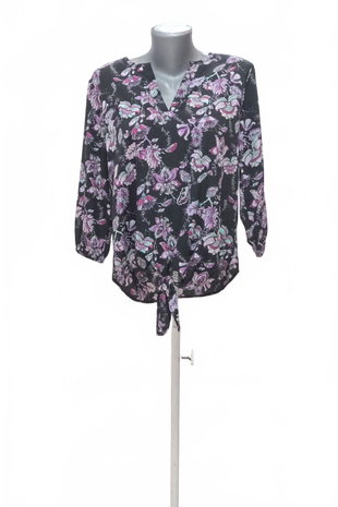 Damen -T-ShirtGenesisohne Aufdruck,farbegeblümt,größeM