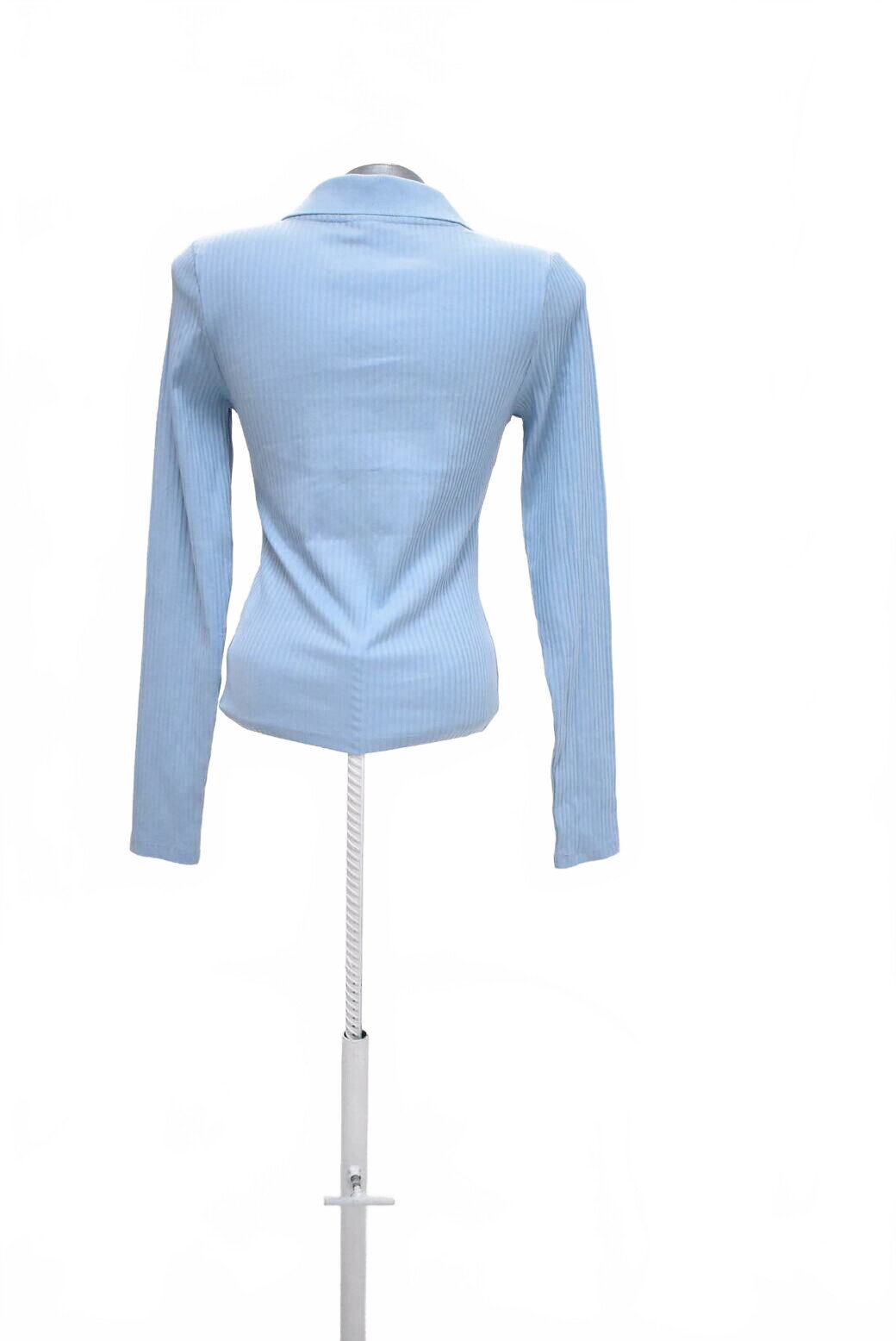 Damen -T-ShirtH&Mohne Aufdruck,farbeblau,größeM