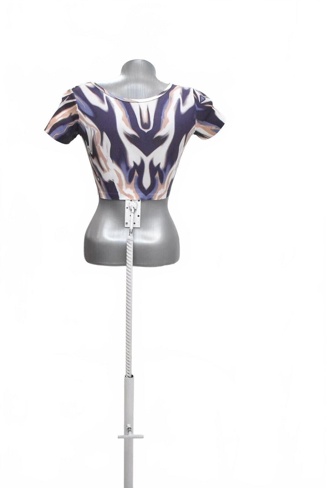 Damen -T-ShirtGenesisohne Aufdruck,farbegemustert,größe2XS